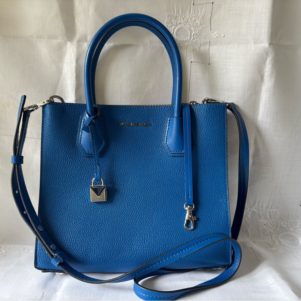 Michael Kors Vibrant Blue Satchel